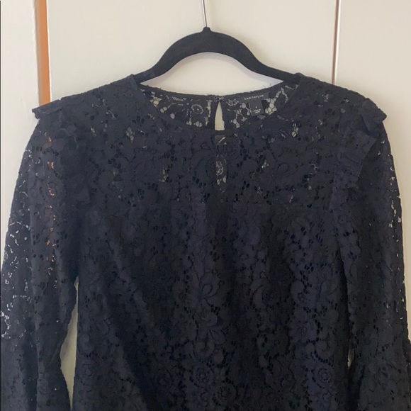 Ann Taylor Black Mini Dress - Picture 2 of 3